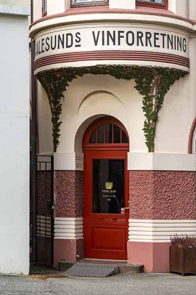 Ålesund : immeuble Jugendstil