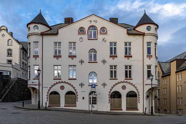 Ålesund : immeuble Jugendstil