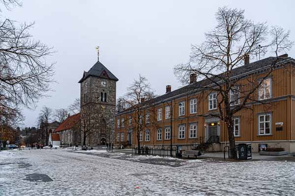 Trondheim : Torvet, Vår Frue kirke