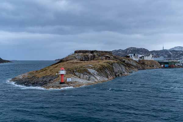 Entrée du port de Bodø, 12 h 54