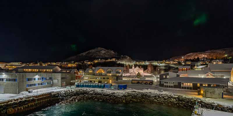 Skjervøy, lueurs boréales