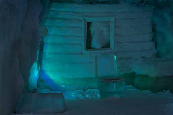 Kirkenes : Snowhotel, petit coin