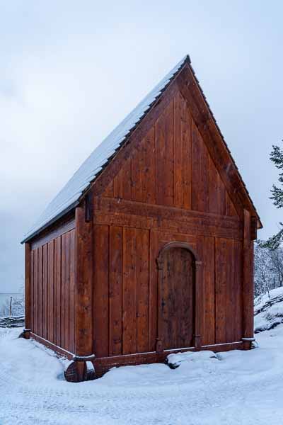 Trondenes : église en bois debout
