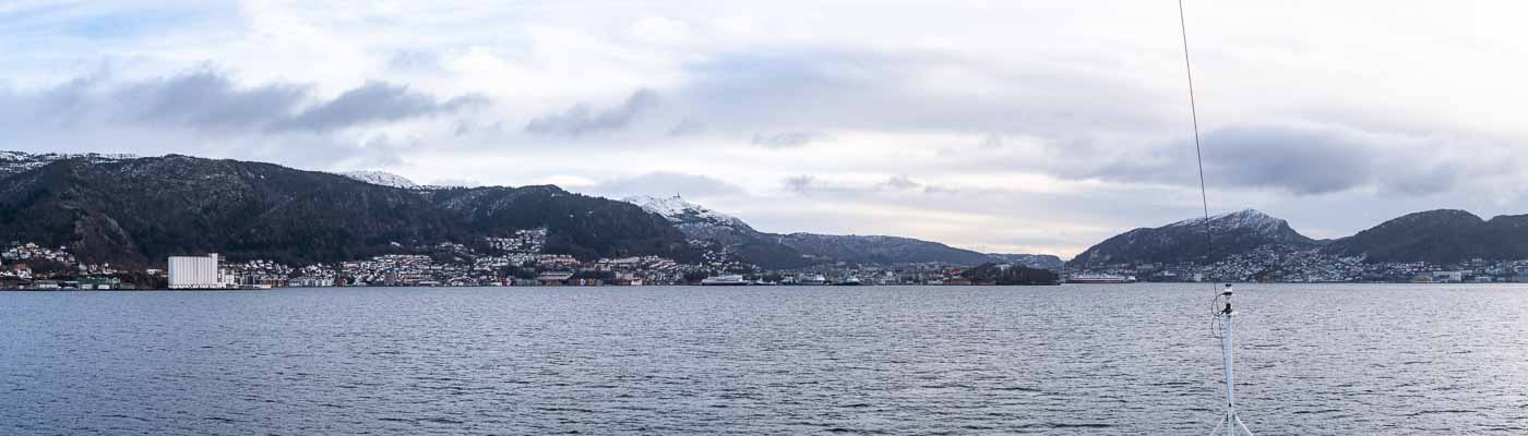 Arrivée à Bergen