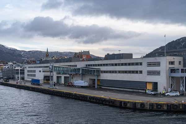Bergen : terminal Hurtigruten