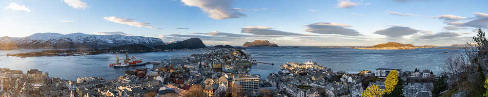 Ålesund depuis Fjellstua