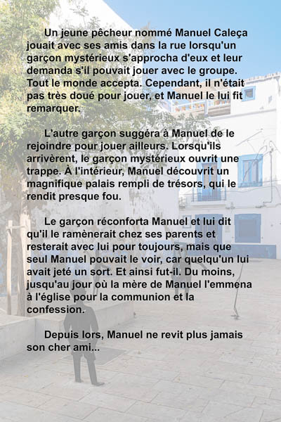 Olhão, vieille ville : la légende du garçon maure enchanté