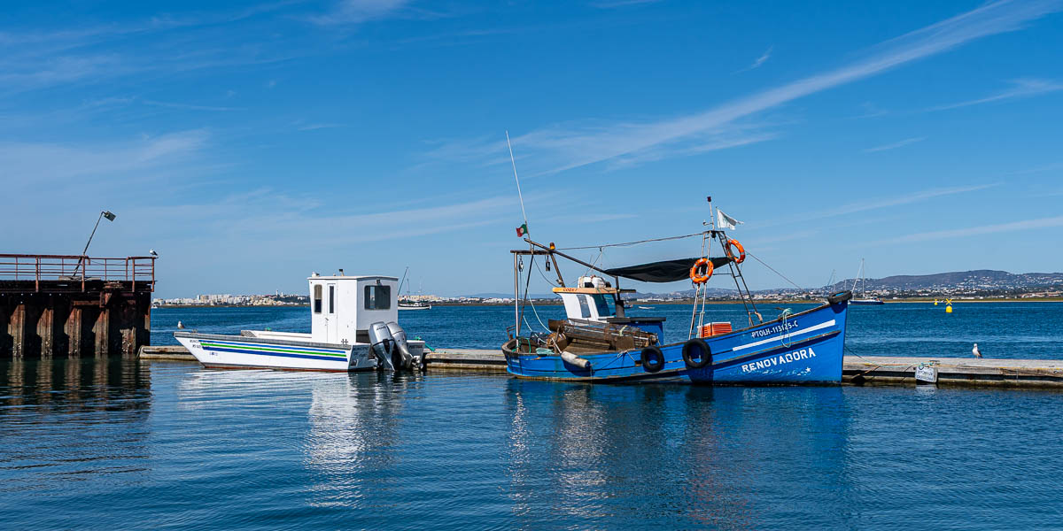 Ria Formosa : port de Culatra