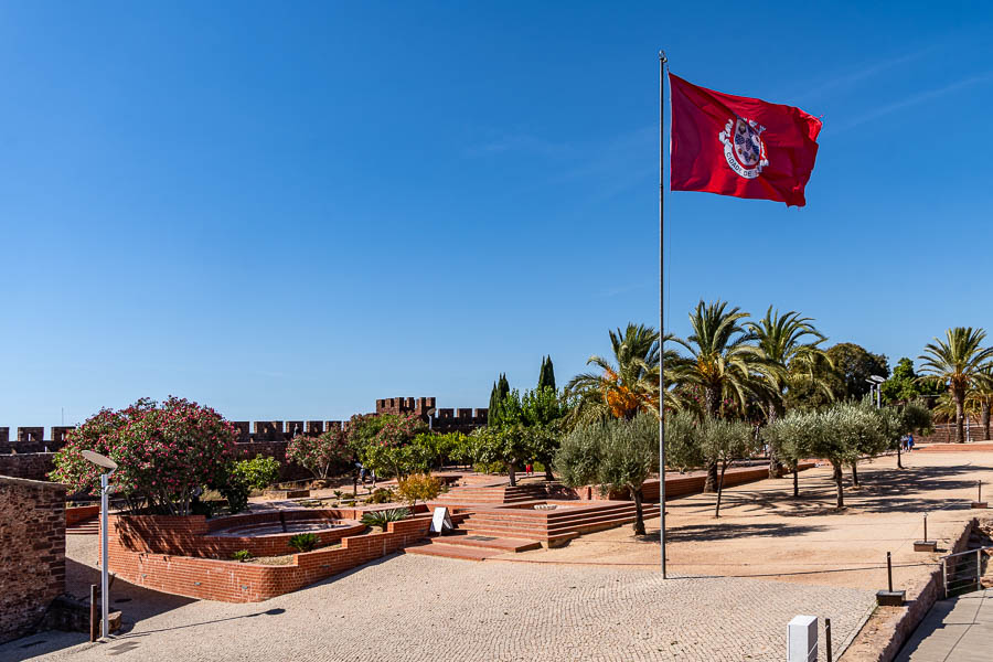 Château de Silves : jardin