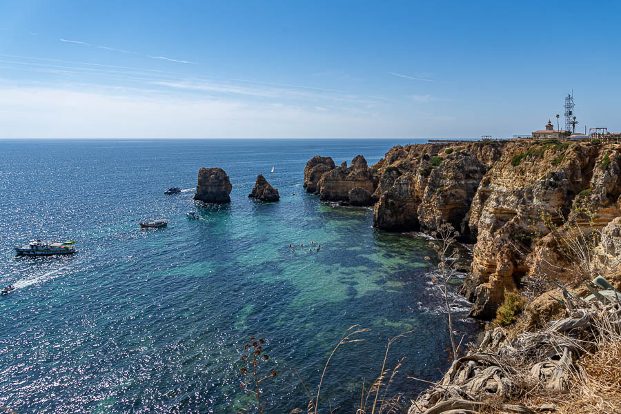 Lagos : falaises et phare