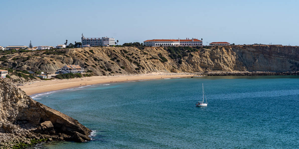Sagres : praia da Mareta, hôtels