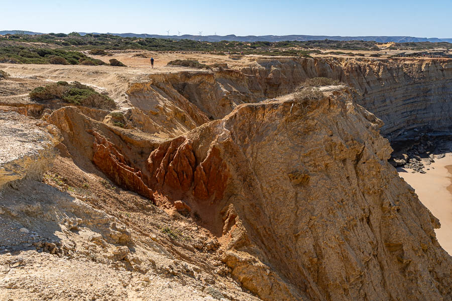 Costa Vicentina : falaises de Carrapateira