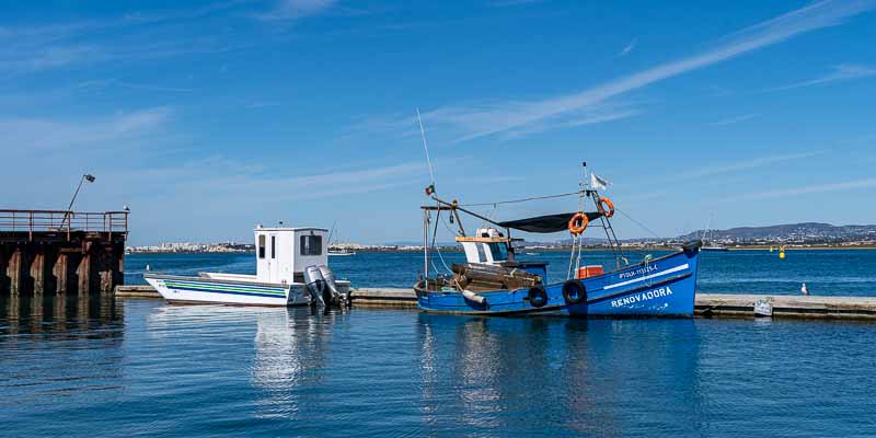 Ria Formosa : port de Culatra