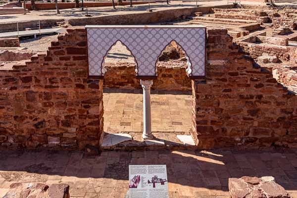 Château de Silves : ruines du palais musulman