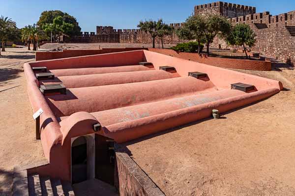 Château de Silves : citerne de la Maure