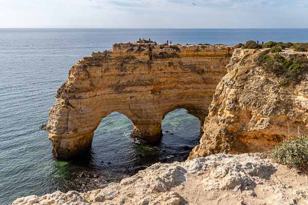 Falaises de Benagil : arches