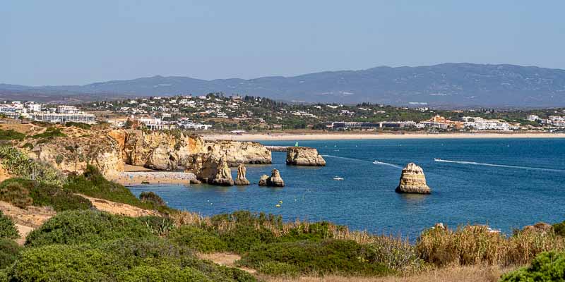Lagos : falaises et plage