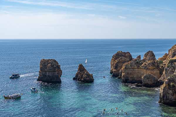 Lagos : falaises