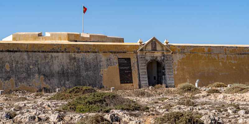 Ponta de Sagres : forteresse