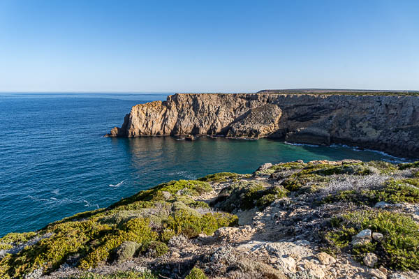 Cabo de São Vicente : côte ouest