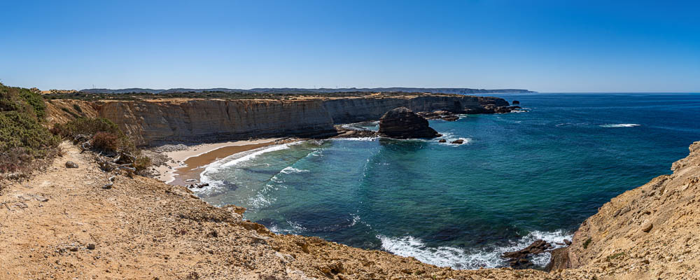 Costa Vicentina : falaises de Carrapateira