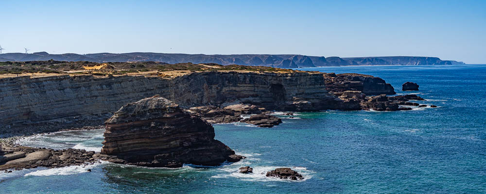 Costa Vicentina : falaises de Carrapateira