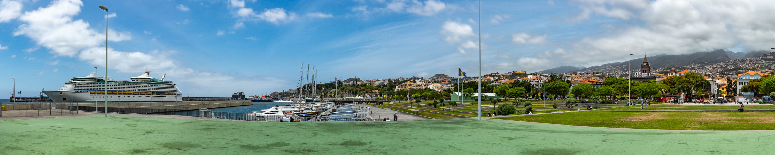 Vue générale de Funchal