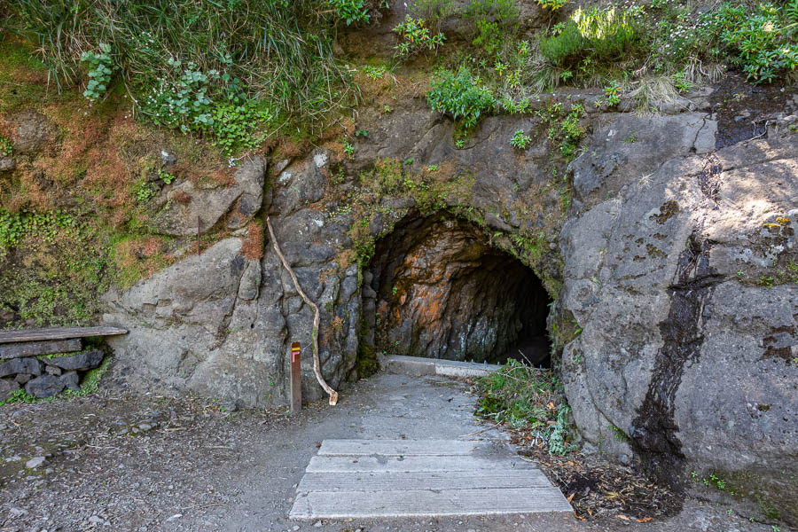 Deuxième tunnel de la levada do Norte : sortie est