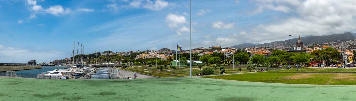 Vue générale de Funchal