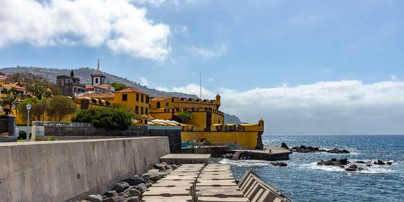 Funchal, vieille ville : fort de São Tiago