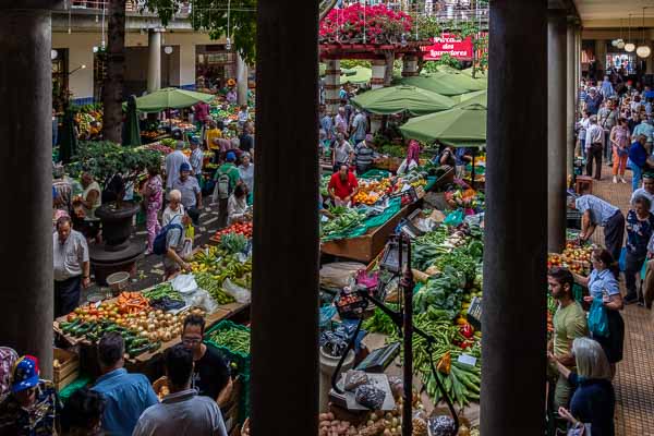 Funchal : mercado dos lavradores