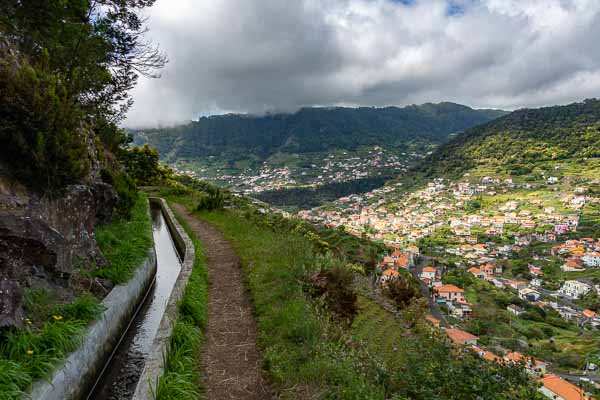 Machico et levada do Caniçal