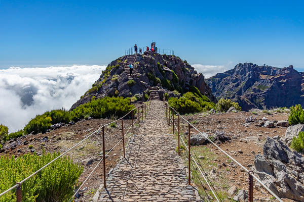 Pico Ruivo, 1862 m