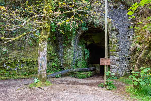 Tunnel de la levada das 25 Fontes arrivant sous Rabaçal