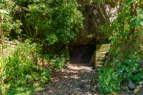 Tunnel de la levada do Norte : entrée ouest