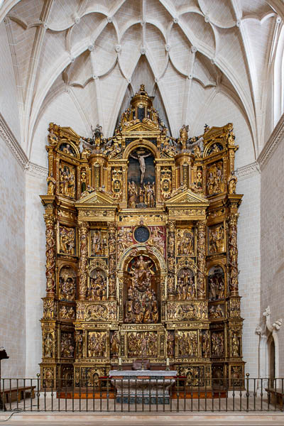 Alquézar, collégiale : retable baroque