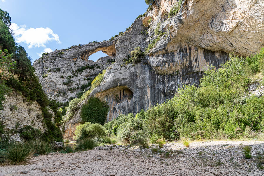 Rodellar : gorges du río Mascún, le dauphin