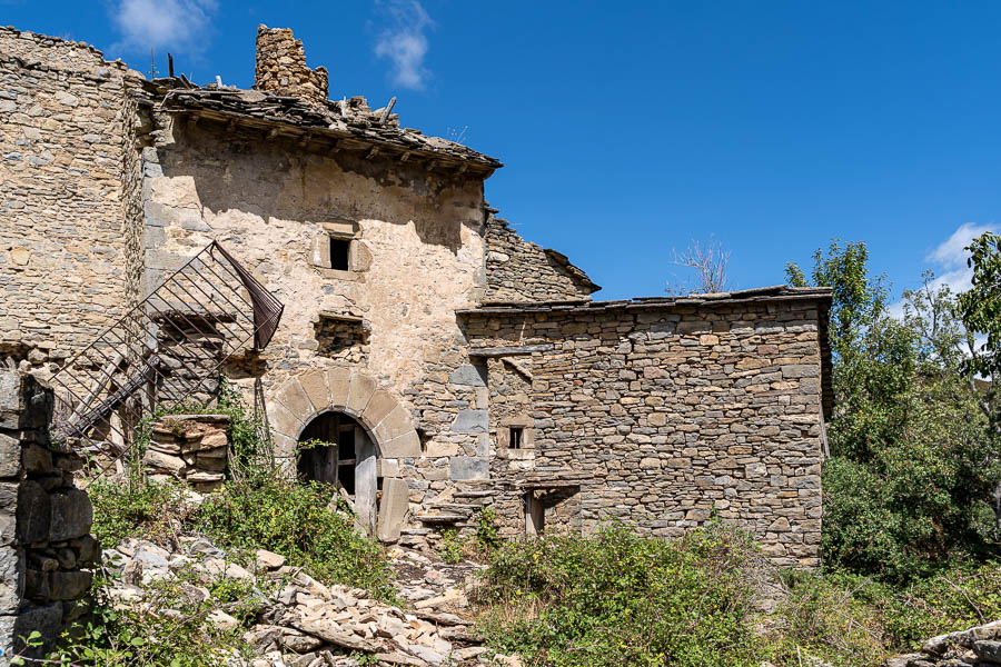 Otín, village abandonné