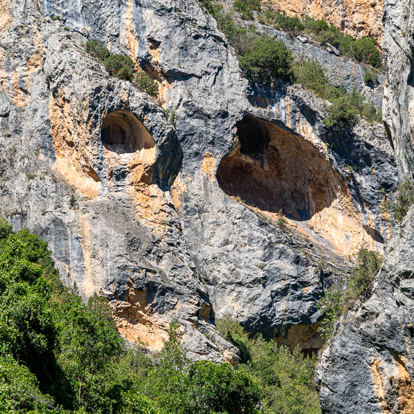Alquézar : gorges du rio Vero
