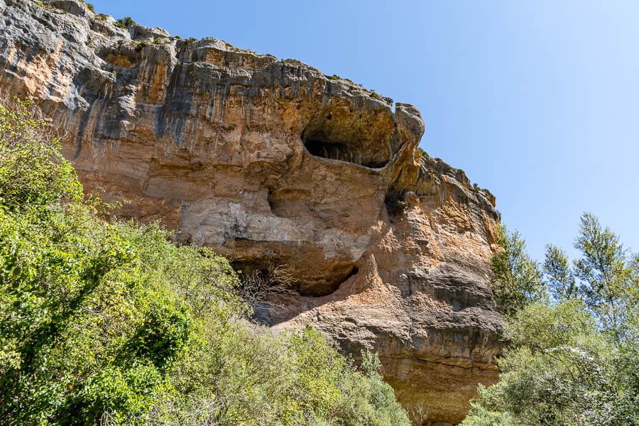 Alquézar : gorges du rio Vero