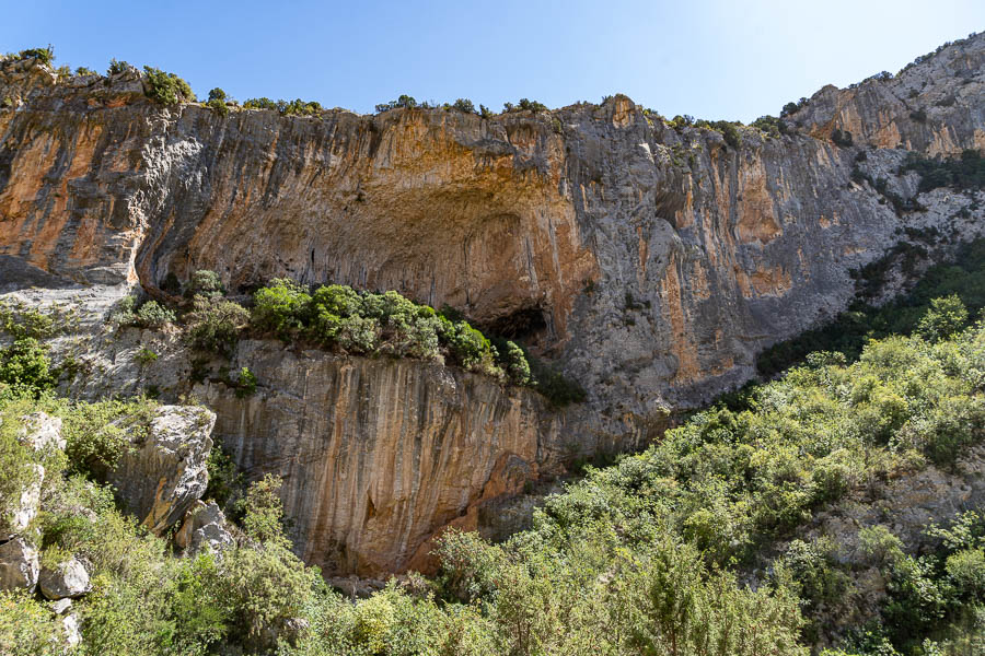 Alquézar : gorges du rio Vero