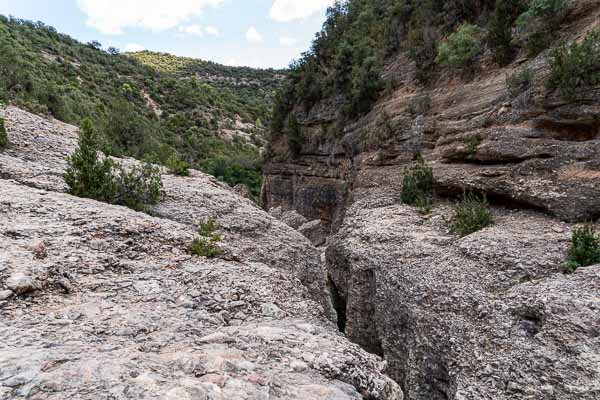 Gorges du rio Alcanadre : canyon