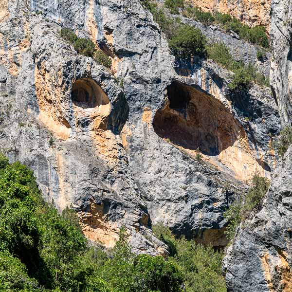Alquézar : gorges du rio Vero