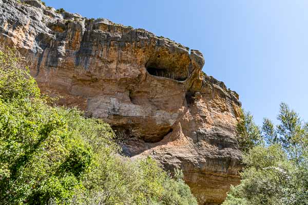 Alquézar : gorges du rio Vero