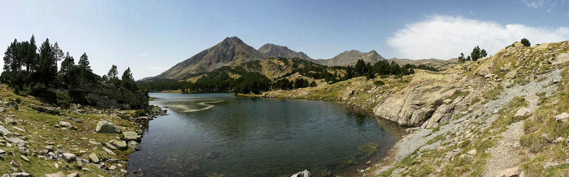 Lac de Camporells et pic Péric