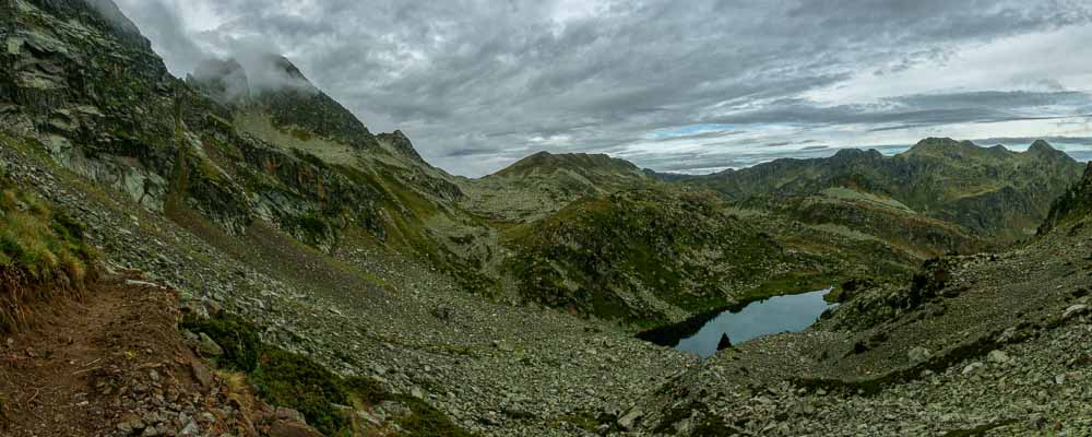 Col des Calmettes et étang Bleu