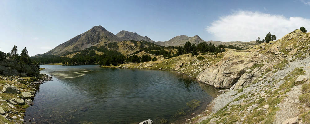 Lac de Camporells et pic Péric