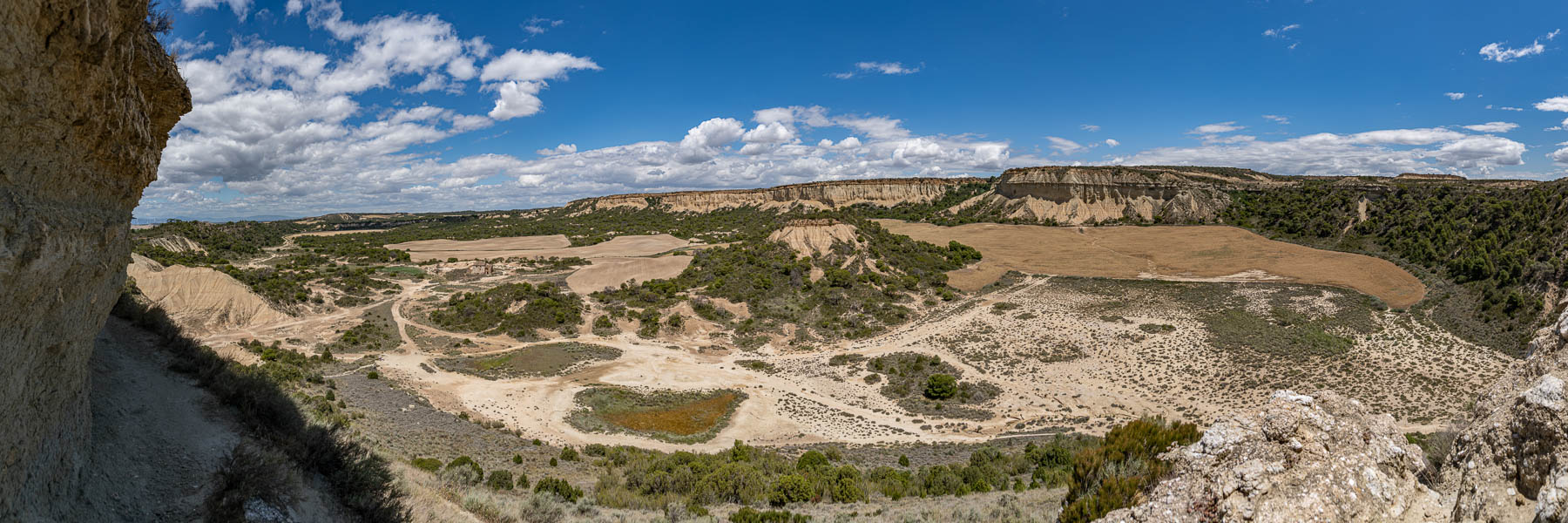 Vue du castillo de Peñaflor