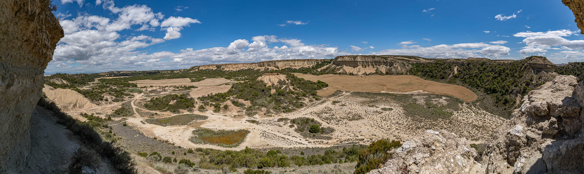 Vue du castillo de Peñaflor