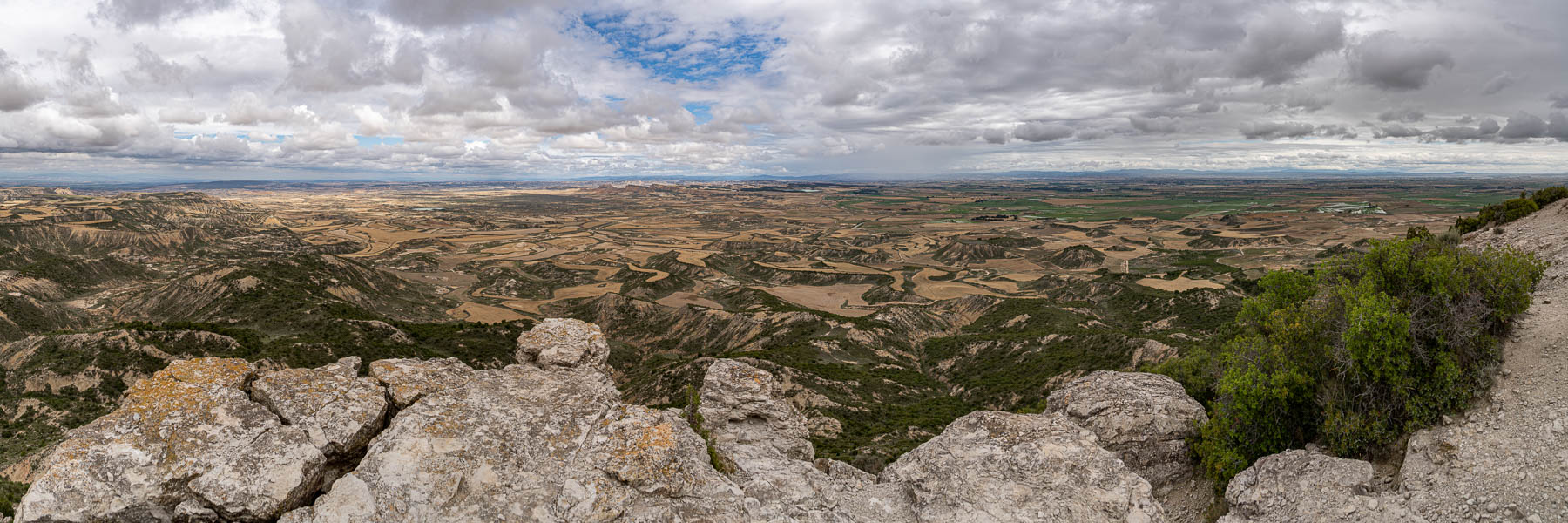 Bardena Negra : Tripa Azul, belvédère